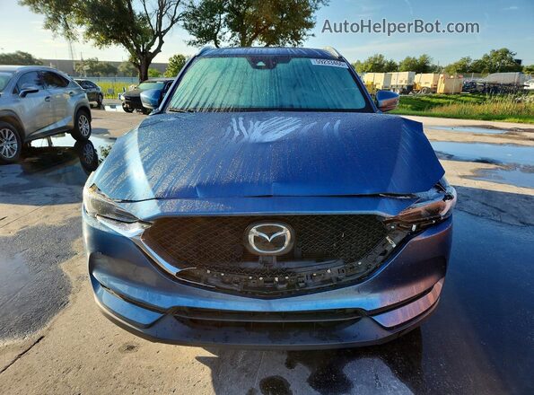 JM3KFADM0M0331622 2021 MAZDA CX-5 Синий Вид спереди