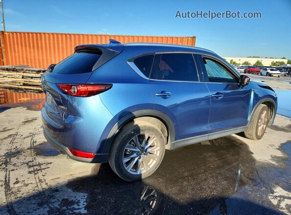 JM3KFADM0M0331622 2021 MAZDA CX-5 Синий Задняя правая четверть