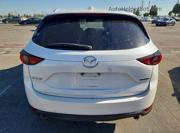 JM3KFADM2L1854214 2020 MAZDA CX-5 White Հետևի տեսք