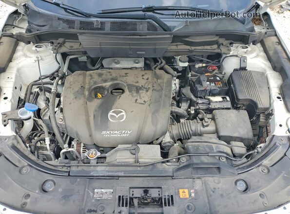 JM3KFADM3J0333490 2018 MAZDA CX-5 White ძრავის განყოფილების ხედი