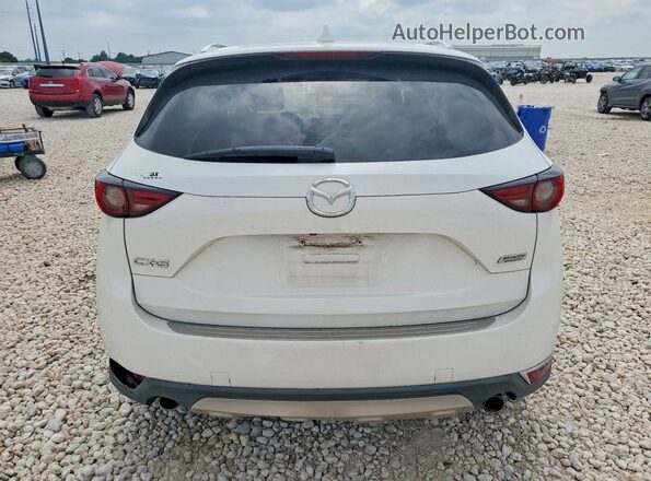 JM3KFADM3J0333490 2018 MAZDA CX-5 White უკანა ხედი