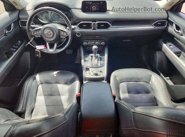 JM3KFADM3L0782834 2020 MAZDA CX-5 Black Առջևի վահանակի տեսք