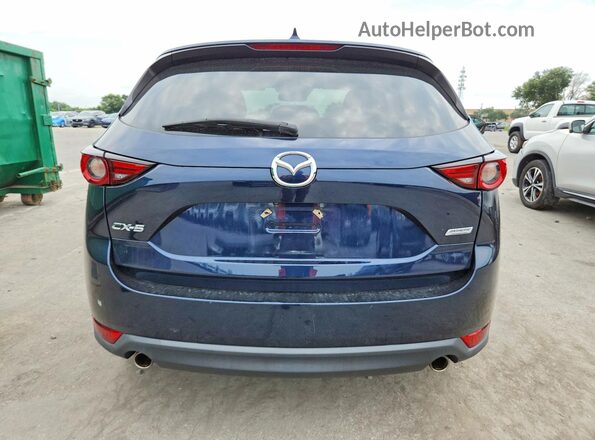 JM3KFADM4K1650786 2019 MAZDA CX-5 Blue Widok z tyłu