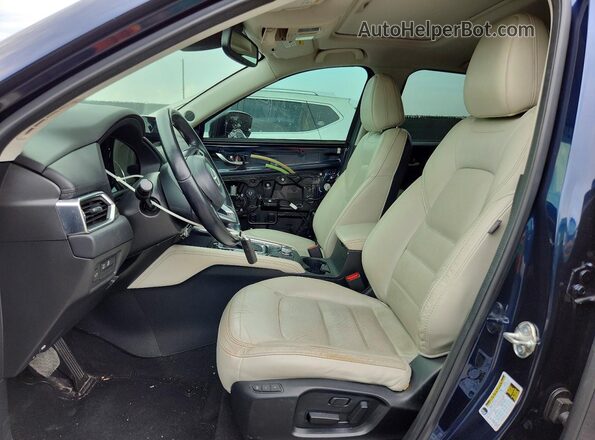 JM3KFADM4K1650786 2019 MAZDA CX-5 Blue Widok wnętrza z przodu