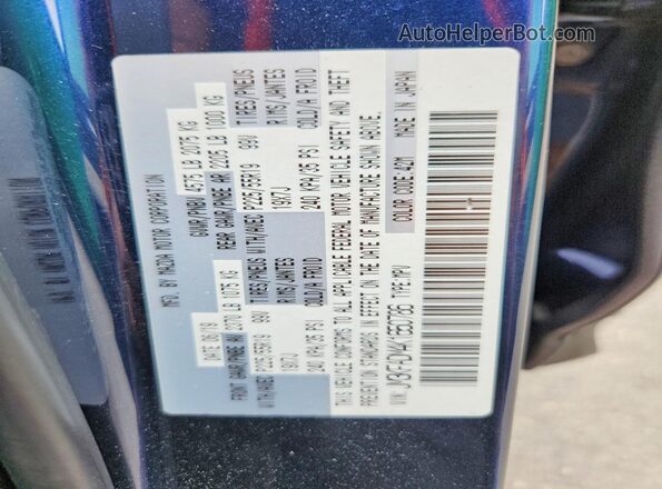 JM3KFADM4K1650786 2019 MAZDA CX-5 Blue Widok wnętrza 360 stopni