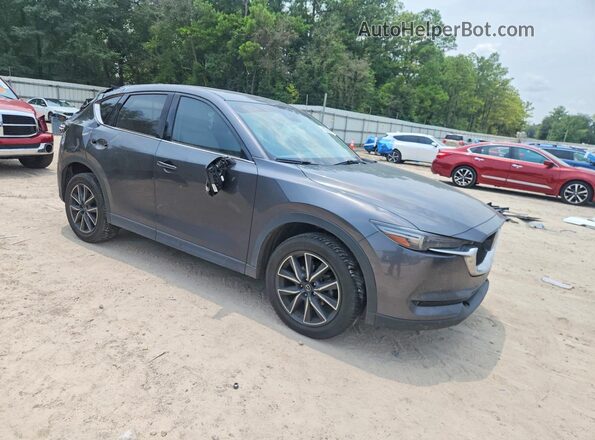 JM3KFADM5J1314210 2018 MAZDA CX-5 Gray Delantero derecho