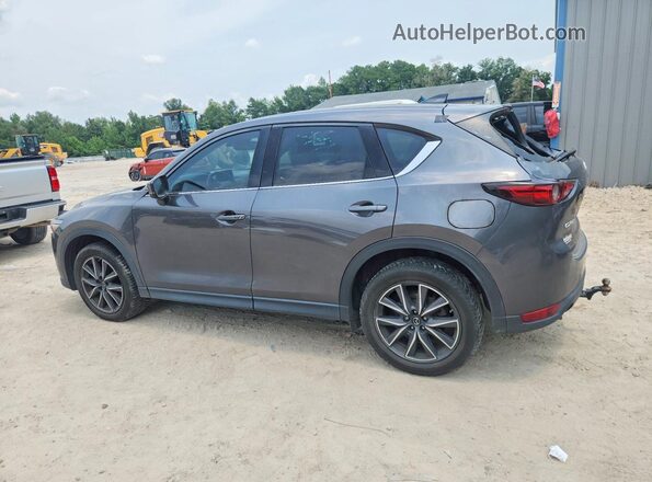 JM3KFADM5J1314210 2018 MAZDA CX-5 Gray Trasero izquierdo
