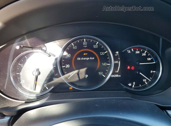 JM3KFADM5K0695239 2019 MAZDA CX-5 Black ხელსაწყოთა პანელის ხედი