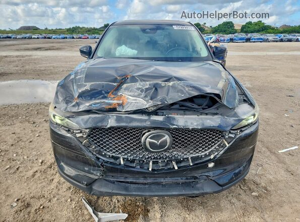 JM3KFADM7J1381102 2018 MAZDA CX-5 Black Widok z przodu