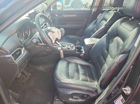 JM3KFADM7J1381102 2018 MAZDA CX-5 Black Widok wnętrza z przodu