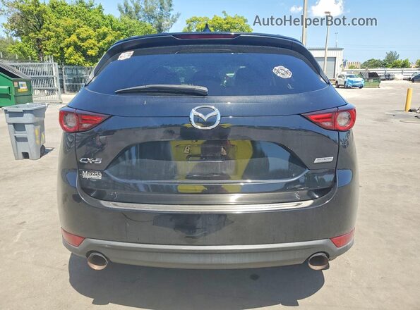 JM3KFADM8J1349520 2018 MAZDA CX-5 Black Հետևի տեսք