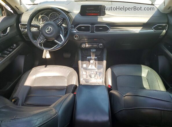 JM3KFADM8J1349520 2018 MAZDA CX-5 Black Առջևի վահանակի տեսք