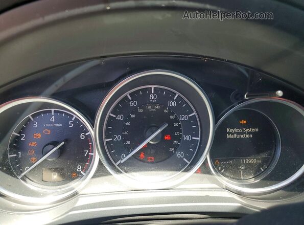 JM3KFADM8J1349520 2018 MAZDA CX-5 Black Սարքավորումների վահանակի տեսք