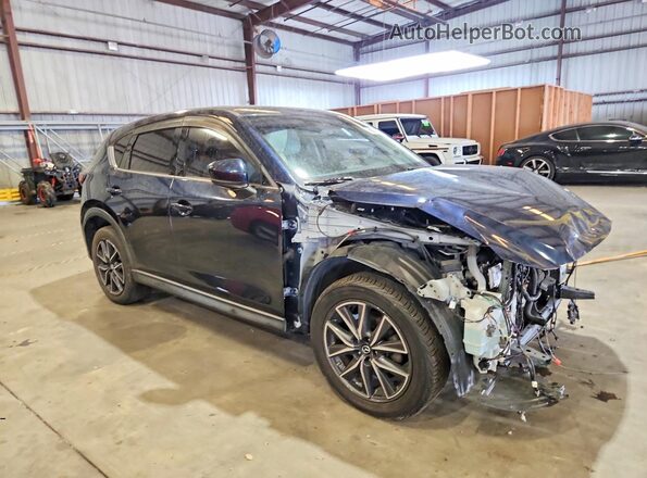 JM3KFADM9J1325565 2018 MAZDA CX-5 Blue Delantero derecho