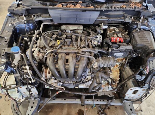 JM3KFADM9J1325565 2018 MAZDA CX-5 Blue Vista del compartimento del motor