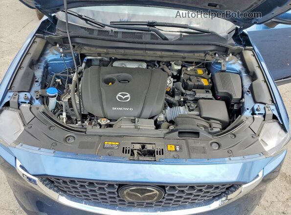 JM3KFBAM2N0533390 2022 MAZDA CX-5 Blue Vista interior trasera