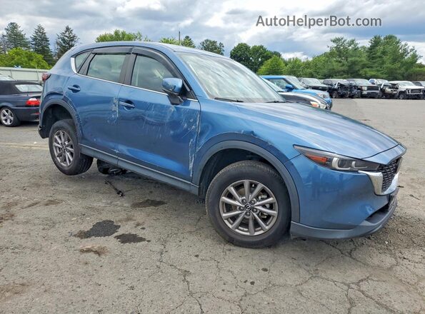 JM3KFBAM2N0533390 2022 MAZDA CX-5 Blue Delantero derecho