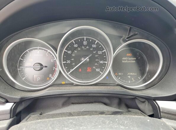 JM3KFBAM2N0533390 2022 MAZDA CX-5 Blue Vista del cuadro de instrumentos