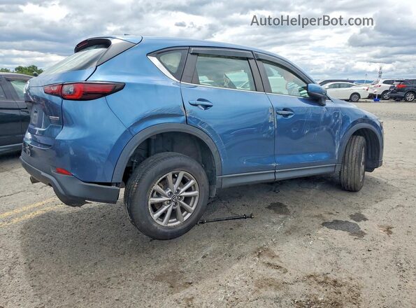 JM3KFBAM2N0533390 2022 MAZDA CX-5 Blue Trasero derecho