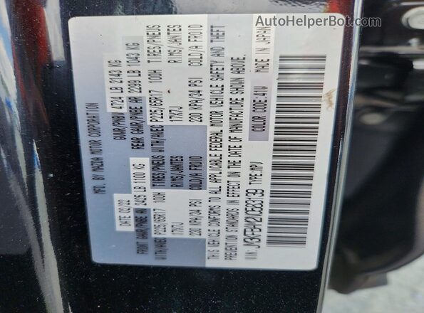 JM3KFBAM2N0583139 2022 MAZDA CX-5 Black VIN კოდის სტიკერის ხედი