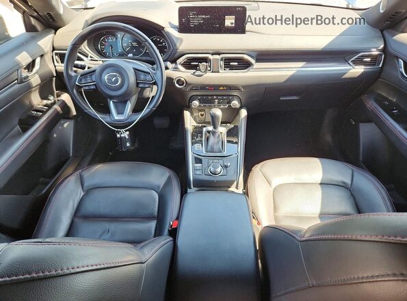 JM3KFBAY5P0108882 2023 MAZDA CX-5 Blue Vista del salpicadero