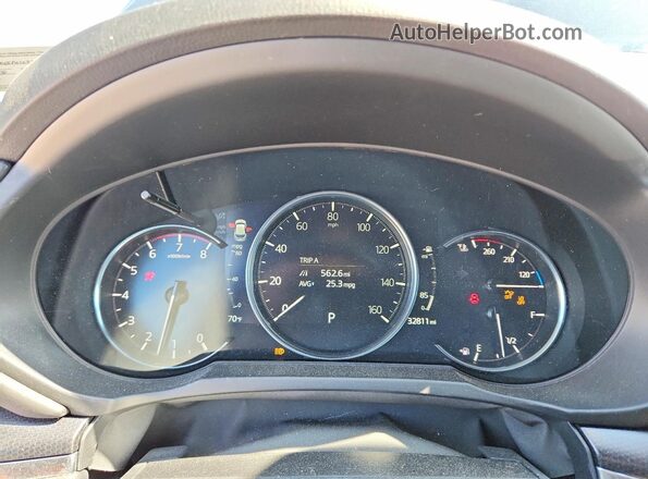 JM3KFBAY5P0108882 2023 MAZDA CX-5 Blue Vista del cuadro de instrumentos