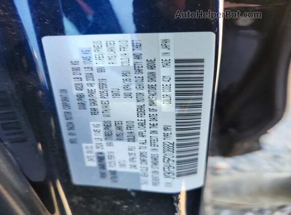 JM3KFBAY5P0108882 2023 MAZDA CX-5 Blue Vista del compartimento del motor
