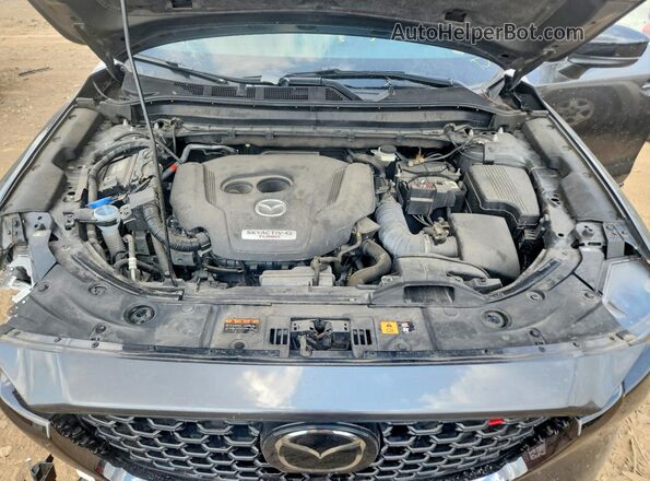 JM3KFBAY9N0596120 2022 MAZDA CX-5 Gray Սալոնի հետևի տեսք