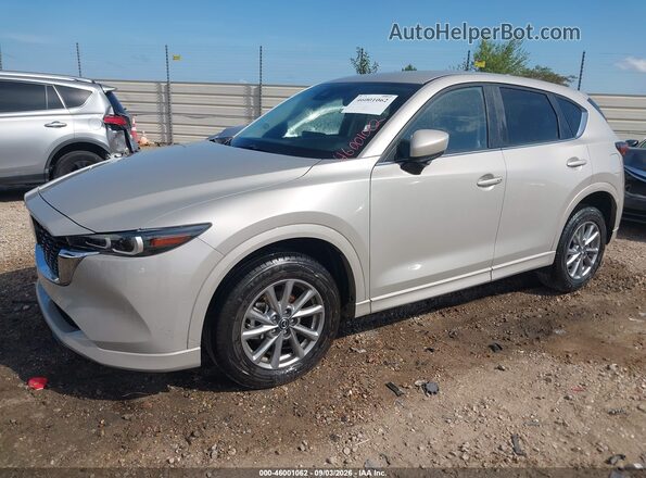 JM3KFBBL8S0696837 2025 MAZDA CX-5 Silver წინა მარცხენა ხედი სამი მეოთხედიდან