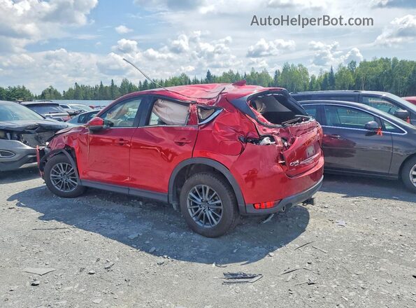 JM3KFBBLXM0424566 2021 MAZDA CX-5 Burgundy Задня ліва чверть