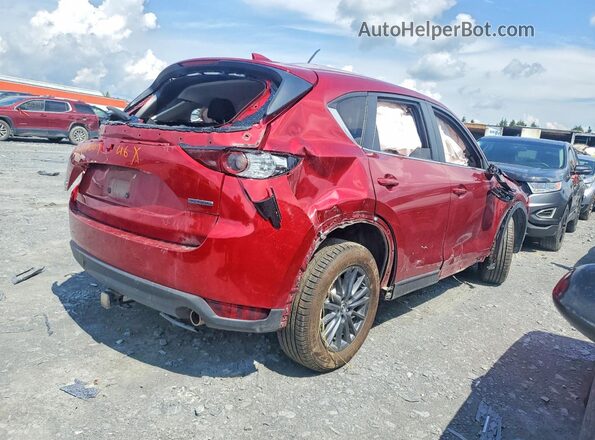 JM3KFBBLXM0424566 2021 MAZDA CX-5 Burgundy Задня права чверть