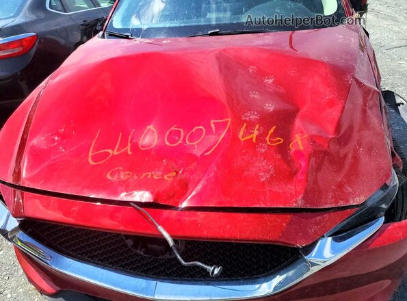 JM3KFBBLXM0424566 2021 MAZDA CX-5 Burgundy Вид підкапотного простору