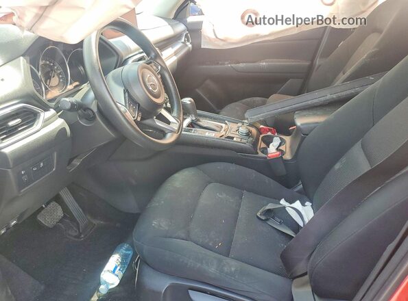JM3KFBBLXM0424566 2021 MAZDA CX-5 Burgundy Вид салону спереду