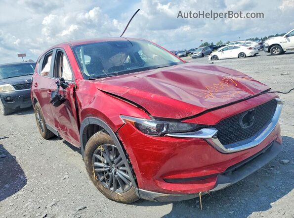JM3KFBBLXM0424566 2021 MAZDA CX-5 Burgundy Передня права чверть