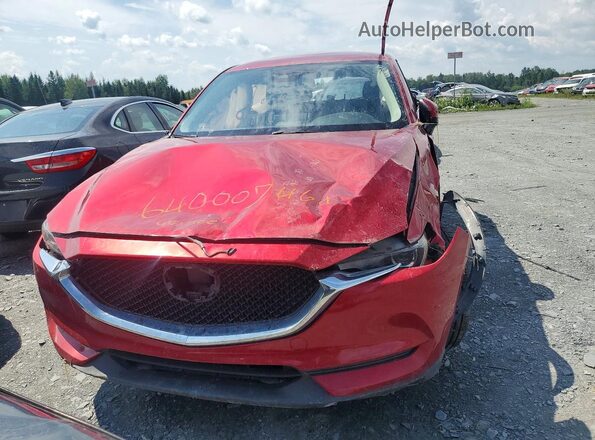JM3KFBBLXM0424566 2021 MAZDA CX-5 Burgundy Вид спереду