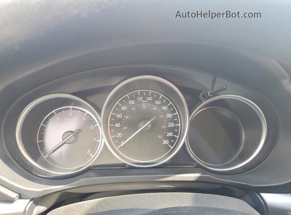 JM3KFBBLXM0424566 2021 MAZDA CX-5 Burgundy Вид щитка приладів