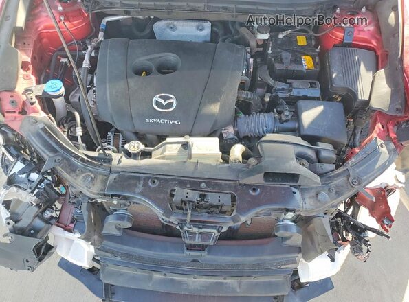 JM3KFBBLXR0441326 2024 MAZDA CX-5 Red Vista interior trasera