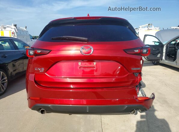 JM3KFBBLXR0441326 2024 MAZDA CX-5 Red Vista trasera