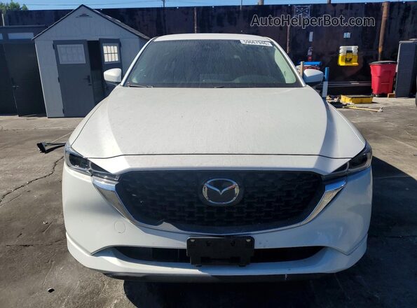 JM3KFBBLXR0454657 2024 MAZDA CX-5 White Դիմացի տեսք