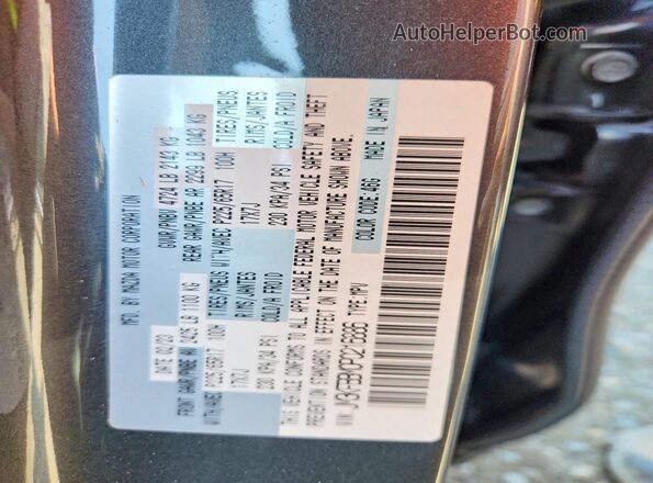 JM3KFBBM0P0216886 2023 MAZDA CX-5 Gray VIN կոդի պիտակի տեսք
