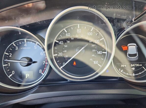JM3KFBBM0P0216886 2023 MAZDA CX-5 Gray Սարքավորումների վահանակի տեսք