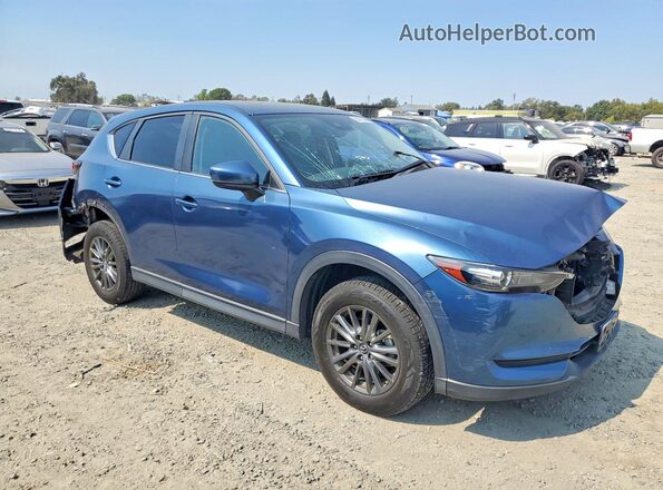JM3KFBCL0H0180916 2017 MAZDA CX-5 Blue Front right