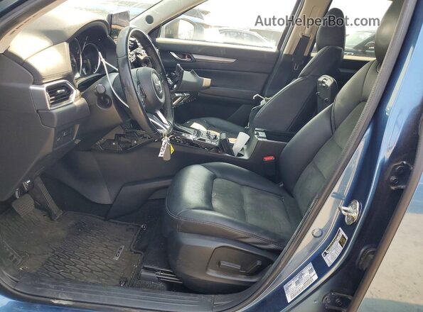 JM3KFBCL0H0180916 2017 MAZDA CX-5 Blue Front interior view