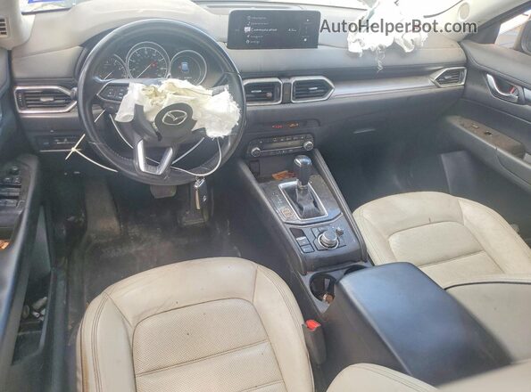JM3KFBCL1S0575677 2025 MAZDA CX-5 Blue Առջևի վահանակի տեսք