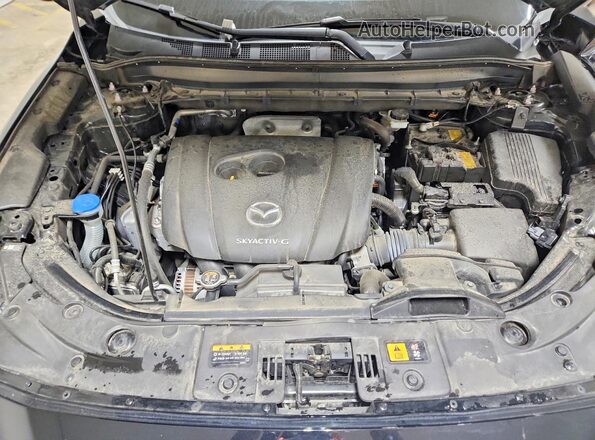 JM3KFBCL3S0643879 2025 MAZDA CX-5 Black Vista del compartimento del motor