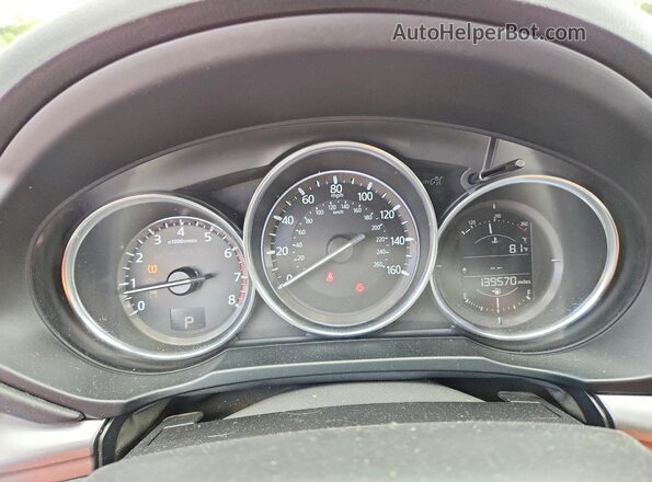 JM3KFBCL4H0173371 2017 MAZDA CX-5 Красный Вид щитка приборов