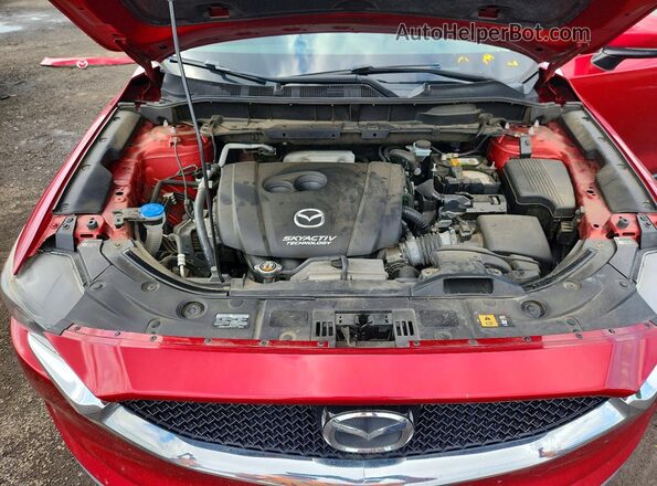 JM3KFBCL4H0173371 2017 MAZDA CX-5 Красный Вид подкапотного пространства