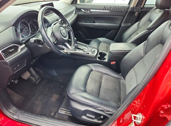 JM3KFBCL4H0173371 2017 MAZDA CX-5 Красный Вид салона спереди
