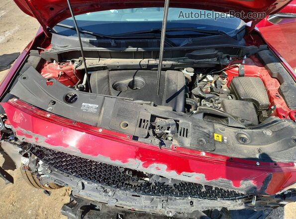 JM3KFBCL5H0132232 2017 MAZDA CX-5 Red Widok komory silnika