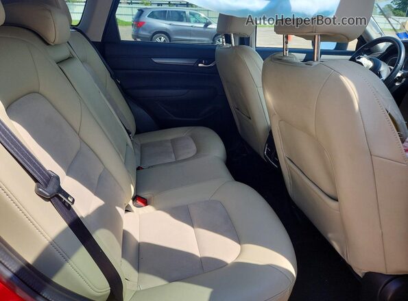 JM3KFBCL5H0132232 2017 MAZDA CX-5 Red Widok wnętrza z tyłu